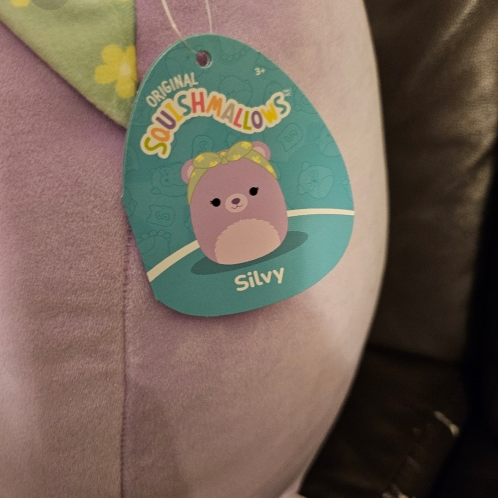 2 Squishmallows 16" Plush,  2 Nwt Silvy - Picture 6 of 12